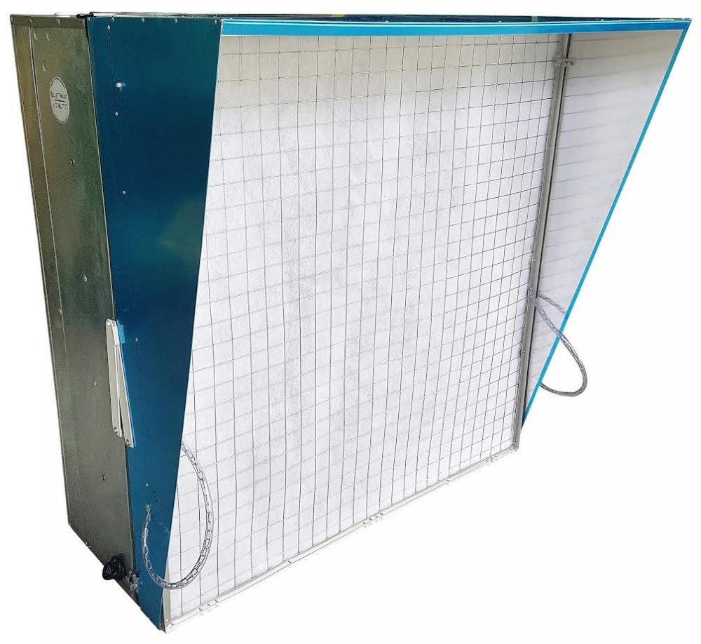 Ventilador Axial Quadrado -  Filtro